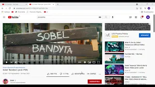 1 Sobel  Bandyta  prod  PSR   YouTube   Google Chrome 2021 09 10 15 14 05