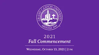 GCU Commencement | Oct.13 | 2 pm