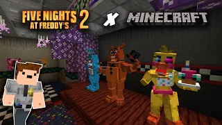 Building a CUSTOM FNAF 2 Pizzeria in MINECRAFT!