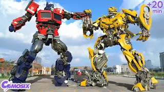 变形金刚: Rise of The Beasts - Ending - Optimus Prime vs Bumblebee [4K] - Final Fight Scene