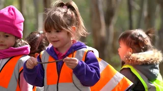 Bush kindergarten in Para Wirra Conservation Park