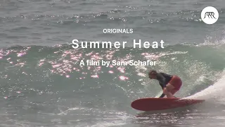 Summer Heat | Longboard surfing session in San Onofre, California