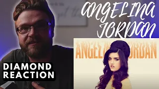 ANGELINA JORDAN - DIAMONDS - VISUALIZER | REACTION