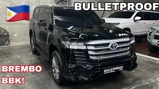 For Sale (Philippines) - BULLETPROOF 2023 Toyota Land Cruiser 300 Dubai Version Armored Level 6 NEW!