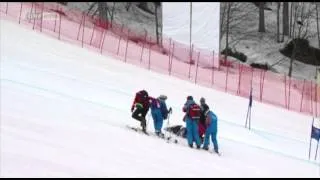 Terrible SitSki Crash at Sochi Paralympics