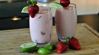 How to make a Strawberry Pina Colada