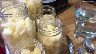 Canning Potatoes- water bath canning