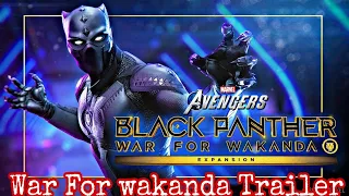 Marvel's Avengers:  War for Wakanda Story Trailer for PS4 & PS5 |  Marvel's Avengers: Black Panther