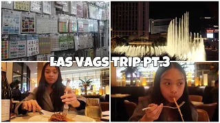Daiso Stationary Haul + Eating dinner in Bellagio Hotel!!! (Vegas trip pt. 3)