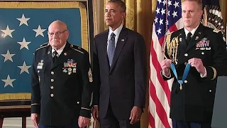 President Obama Awards the Medal of Honor