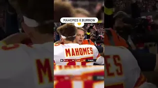 Patrick Mahomes Shows RESPECT To Burrow After Game 😍 | #Shorts