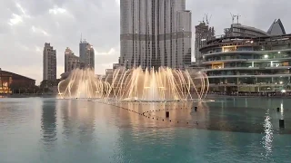 Dubai Fountain Show Burj Khalifa Dubai Mall Water Dance