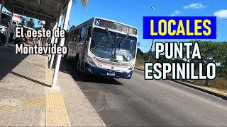 Punta Espinillo en bus / Playas del oeste de Uruguay