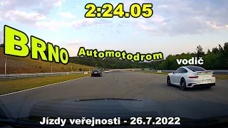 Automotodrom Brno - Camaro SS1LE - 2:24.05