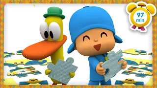 🧩 POCOYO in ENGLISH - Magic puzzles [97 minutes] | Full Episodes | VIDEOS and CARTOONS for KIDS