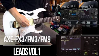 Fractal Audio AXE-FX III Series / FM3 / FM9 Patches | Leads vol1 | Playthrough Demo