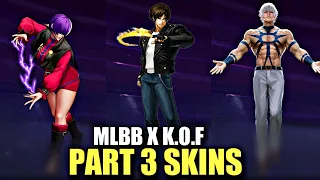 NEW K.O.F 3 POSSIBLE SKIN | MOBILE LEGENDS X KOF