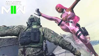 NEW Operator Nicki Minaj Get Bodied Finishing Move - MW2 Finishers