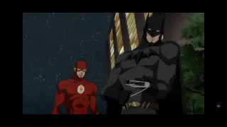 Flash Meets Batman | Justice League - War (2014)