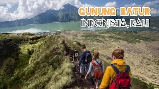 Gunung Batur, Bali, Indonesia. Действующий Вулкан, Землетрясение - Остров Бали , Гунунг - Батур