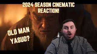 OLD MAN YASUO?!- Season 2024 League of Legends Cinematic Reaction | Still Here