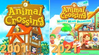 Animal Crossing Games Evolution [2001-2021]