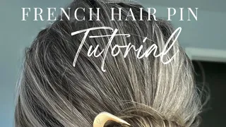 🇫🇷 French hair pin bunGet a perfect bun everytime