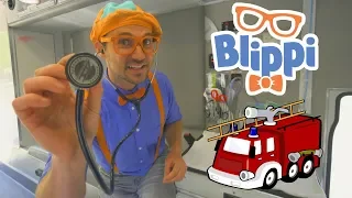 Blippi Fire Trucks for Toddlers | 1 Hour Educational Videos for Children