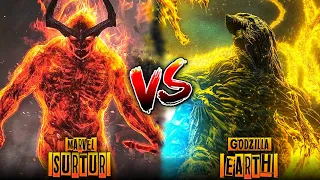 Surtur Vs Godzilla Earth / Who is More Powerful ? [ HINDI ]