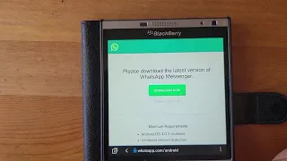 How to install WhatsApp on ALL BlackBerry 10 OS in Late 2021 ( Easy Steps using browser only)