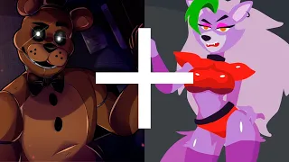 FREDDY + ROXY = ??? | VANNY + VANESSA = ??? | FNAF ANIMATIONS | FNAF SFM | FNAF |