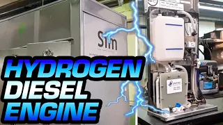 Hydrogen Diesel Engine!