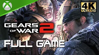 Gears of War 2 - 4K 60FPS Xbox Series S/X Longplay Walkthrough Playthrough Part