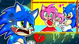 Sonic Baby, Please Come Back Home - Very Sad Story But Happy Ending - Sonic the Hedgehog 2 Animation