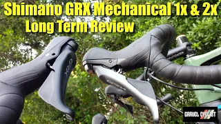 Shimano GRX Mechanical 1x & 2x Long Term Review!: The best mechanical groupset for gravel?