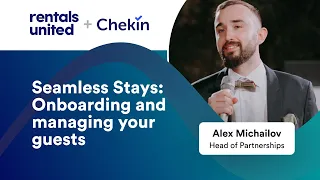 Onboarding and managing your guests with Alex, Chekin