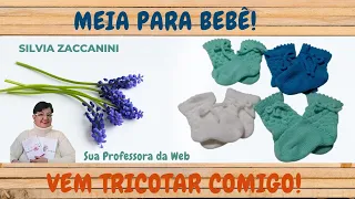 MAQUINA DE TRICÔ -  MEIA PARA BEBÊ - KIT MATERINIDADE