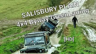 SALISBURY PLAIN 4x4 2022 [HD] I Fails and Wins I Stuck in mud I Off Road / Green Lanes I Land Rover