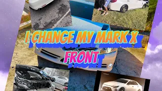 I change my front of my mark X #ep 1Jamaica ￼