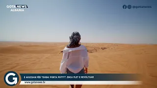 E akuzuan për Dubai Porta Potty/ Enca flet e revoltuar - Gota News