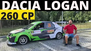 Dacia Logan, motor de VOLKSWAGEN, 260 CP si multa PASIUNE