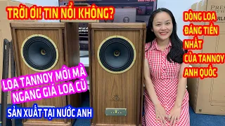 TRỜI ƠI! GIÁ LOA TANNOY MỚI CHỈ NGANG LOA CŨ MÀ THÔI, Đôi loa đáng tiền nhất Tannoy Stirling GR