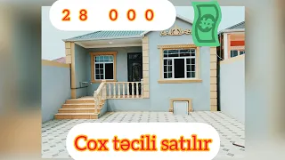 😲Ən Ucuz 3 Otaqli Genis Həyətli Evi Satiram 🤩☎️ 050-568-43-13 Elvin Bəy