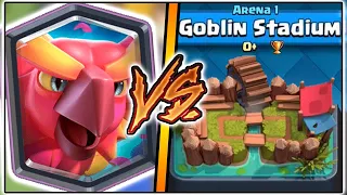 PHOENIX TROLLING ARENA 1 IN CLASH ROYALE | FUNNY MOMENTS & PHOENIX GAMEPLAY!