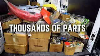 I Bought THOUSANDS Of Motorcycle Parts!!  I Overdid It This Time....