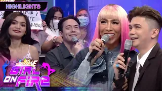 Vice Ganda notices Cianne and Jameson seated next to each other | Girl On Fire