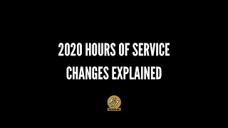 2020 HOS Changes Explained