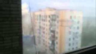 Обстрел Авдеевки. Путинские боевики бьют по жилому дому 17.07.15 (18+)