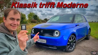 Honda e Advanced im Test - Klassik trifft auf Moderne | Reichweite - Verbrauch - Alltag - Review