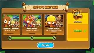 BTD6 Story time! Scoop's Tall Tale: Epic Saga of All Missions!